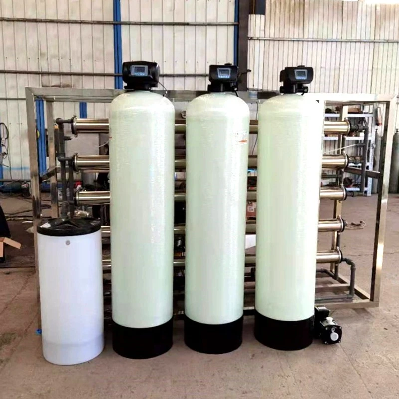 1354 FRP Tank Installed in Industrial RO System
